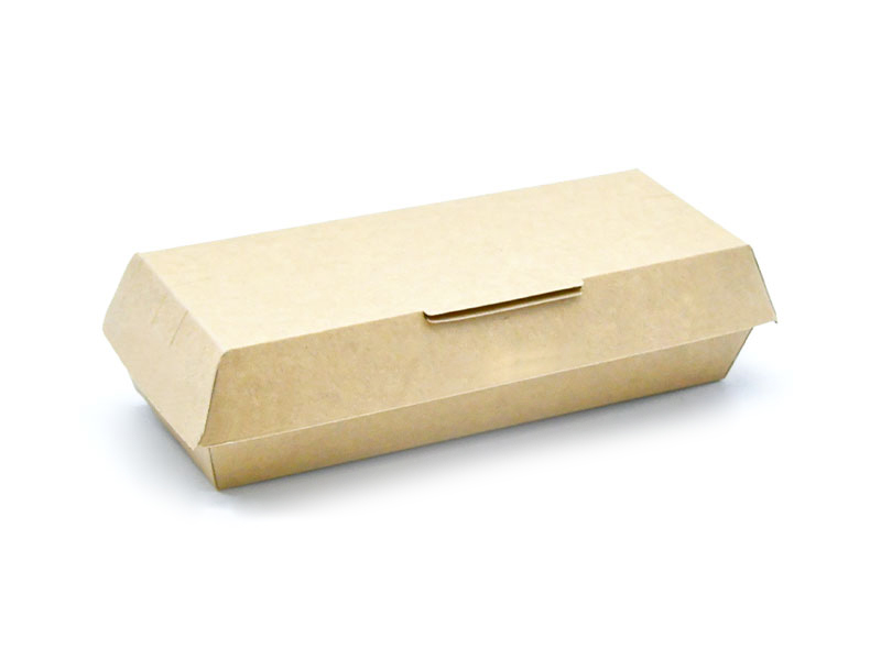 HB#182H52 reinforced rib design Cardboard Burger Box