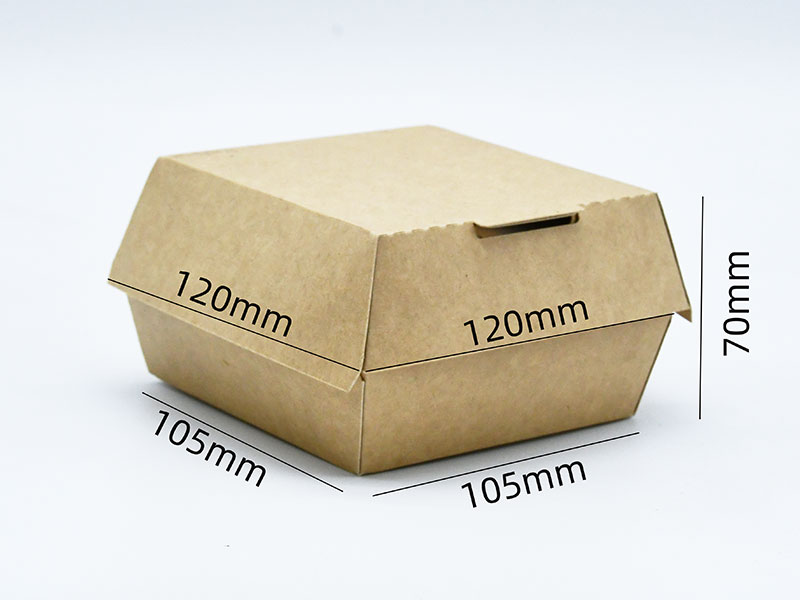 HB#105 Sustainability Cardboard Burger Box