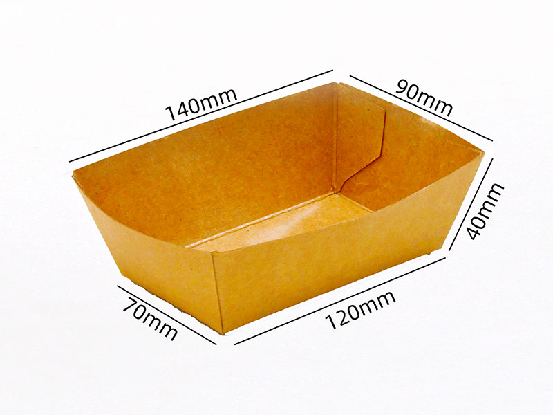 Large French Fry Boat Box