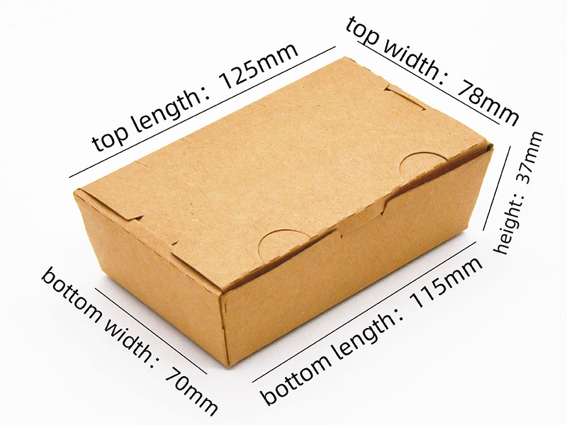 115# Compact Leakproof Lunch Food Paper Box