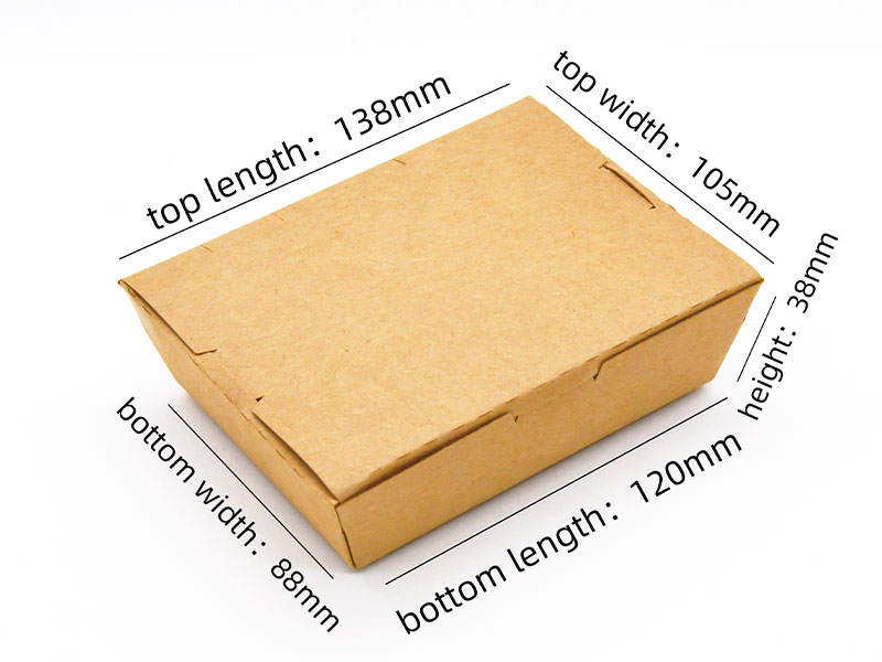 120#S Lightweight Recyclable Snack Food Paper Box