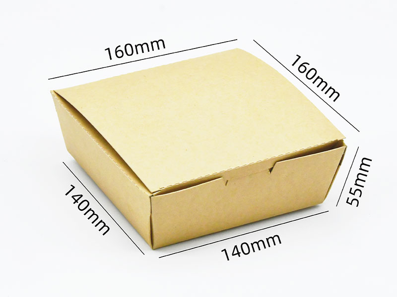 140#M Fresh-Keeping Bento Food Paper Box