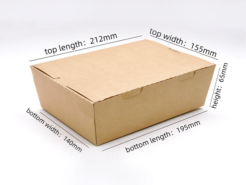 195#L Thickened Paperboard Food Paper Box