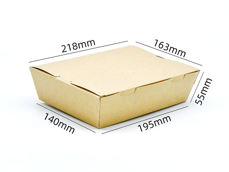 195#M Multi-Purpose Kraft Food Paper Box