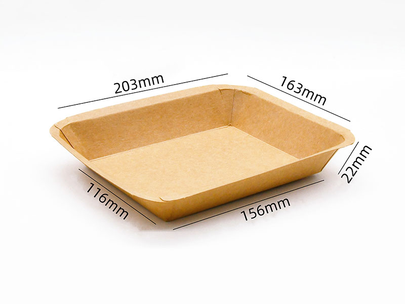 2# Highly adaptable Paper food tray