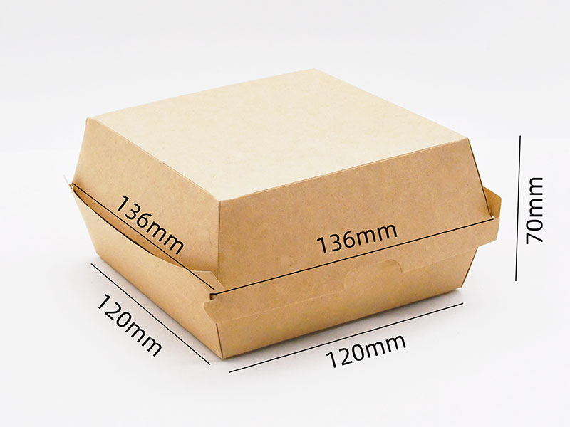 HB#120 Eco-Conscious Options Cardboard Burger Box
