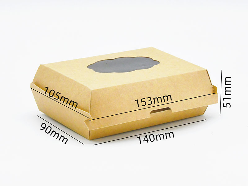 HB#140H51 Internal Support Cardboard Burger Box