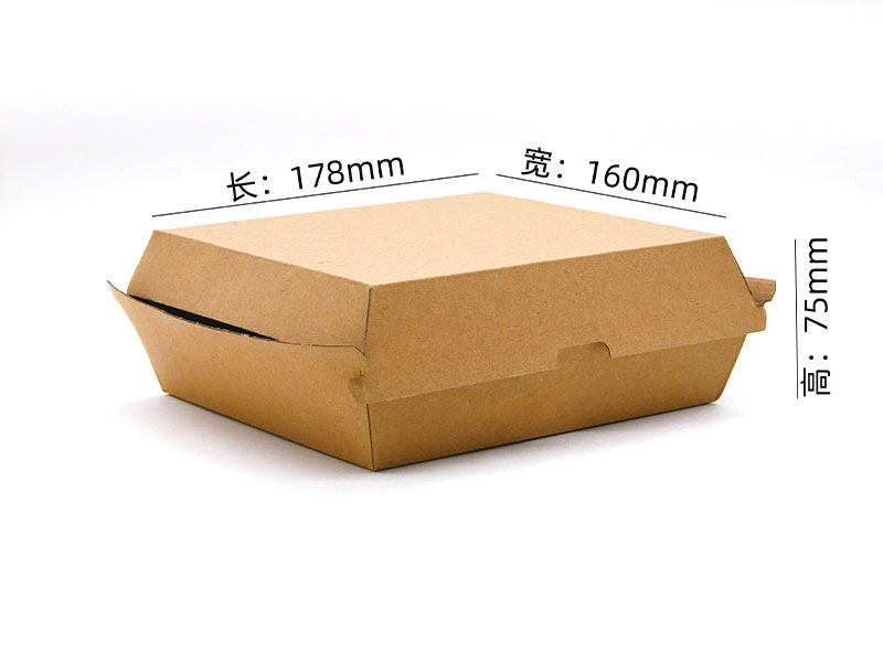 HB 178 Applicable to burger restaurants corrugated Burger Box