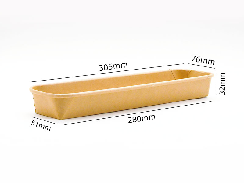 JBTP-305 Leak-Resistant Roll Edged Paper Tray