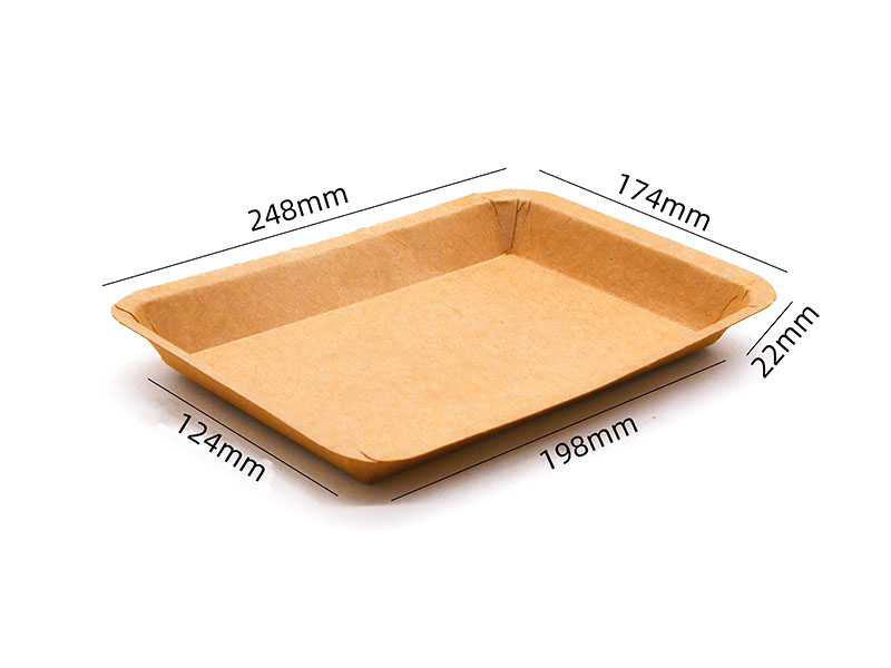 1# Strong protection Paper food tray